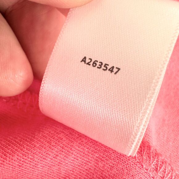 Quacker Factory Twin Set Women L Pink Cotton Embellished Beach Chair Y2K Vintage - Picture 9 of 11